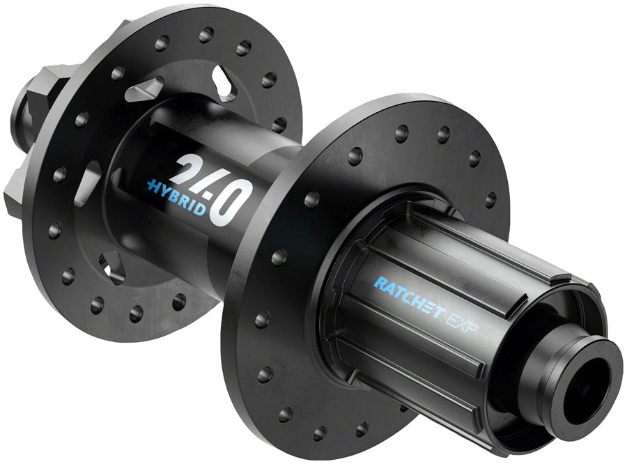 DT Swiss 240 Hybrid Rear Hub - 12 x 148mm 6-Bolt HG 11 MTN Black 32H 30pt