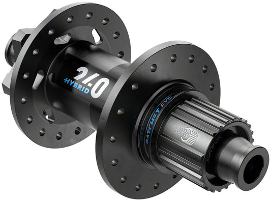 DT Swiss 240 Hybrid Rear Hub - 12 x 148mm 6-Bolt Micro Spline Black 36H 30pt-Goodwynn's