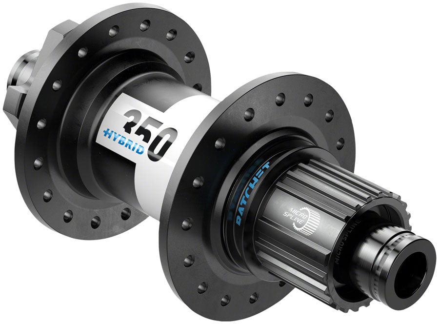 DT Swiss 350 Hybrid Rear Hub - 12 x 148mm 6-Bolt Micro Spline Black 36h 24pt