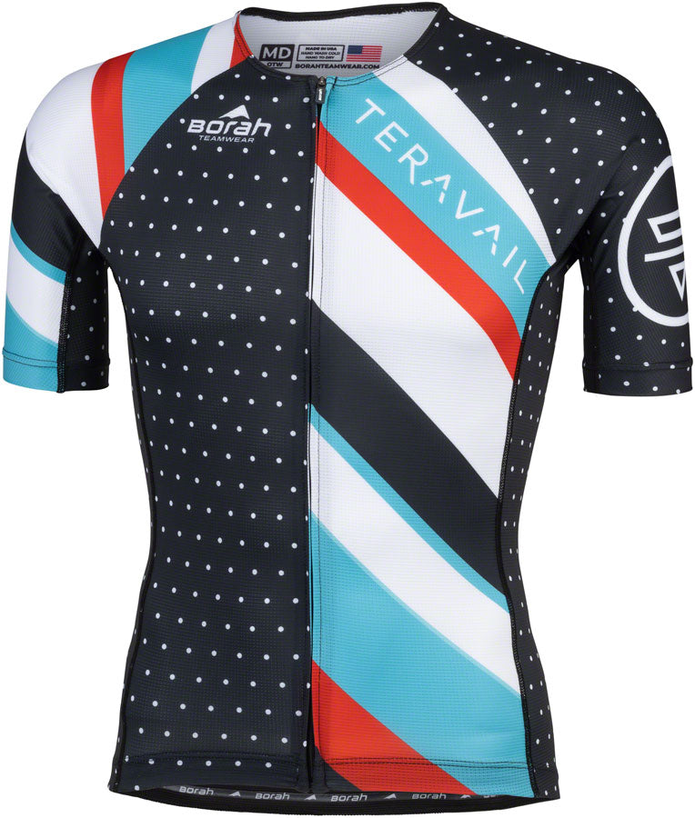 Teravail Waypoint Mens Jersey - Black White Blue Red Small-Goodwynn&#39;sGoodwynn&#39;s