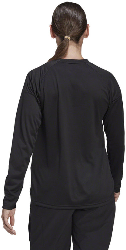 Five Ten Long Sleeve Jersey - Black Womens Small