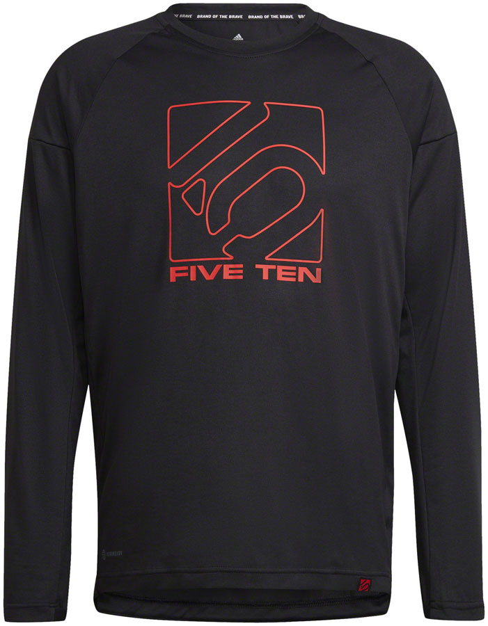 Five Ten Long Sleeve Jersey - Black Small-Goodwynn&#39;sGoodwynn&#39;s