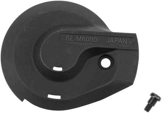 Shimano SL-M6000 Shifter Cover and Fixing Screw - Right Black-Goodwynn's