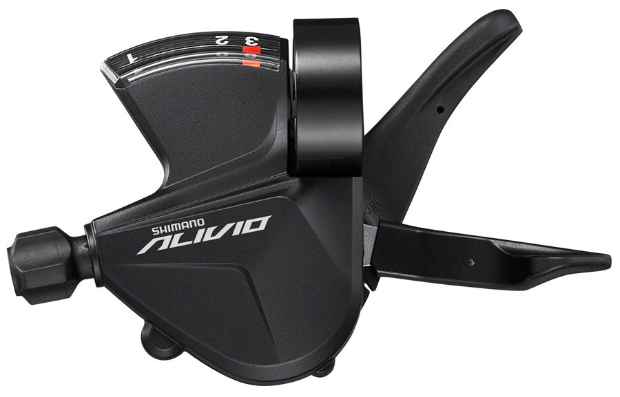 Shimano Alivio SL-M3100-L Shifter - Left 3-Speed RapidFire Plus Optical Gear Display-Goodwynn&#39;sGoodwynn&#39;s