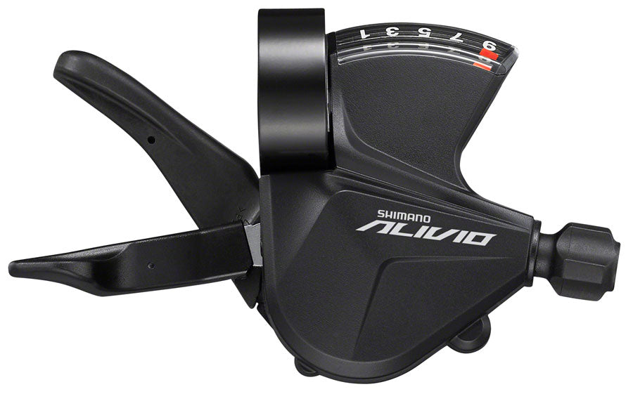 Shimano Alivio SL-M3100-R Shifter - Right 9-Speed RapidFire Plus Optical Gear Display-Goodwynn&#39;sGoodwynn&#39;s