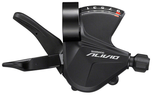 Shimano Alivio SL-M3100-R Shifter - Right 9-Speed RapidFire Plus Optical Gear Display-Goodwynn's