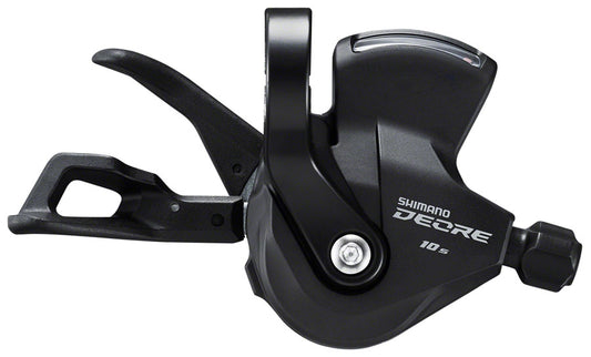 Shimano Deore SL-M4100-R Right Shift Lever - 10-Speed RapidFire Plus Optical Gear Display BLK-Goodwynn's