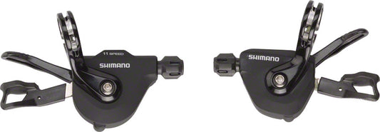 Shimano SL-RS700 11-Speed Double Flat Bar Road Shifter Set Black-Goodwynn's