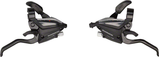 Shimano ST-EF500 3 x 7-Speed Brake/Shift Lever Set Black-Goodwynn's