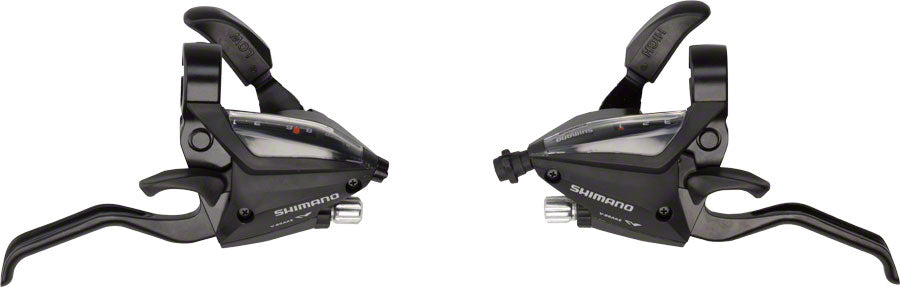 Shimano ST-EF500 3 x 8-Speed Brake/Shift Lever Set Black-Goodwynn&#39;sGoodwynn&#39;s