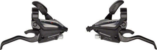 Shimano ST-EF500 3 x 8-Speed Brake/Shift Lever Set Black-Goodwynn's