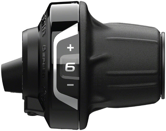 Shimano Revoshift SL-RV400-6R Twist Shifter - Right 6-Speed Optical Gear Display-Goodwynn's