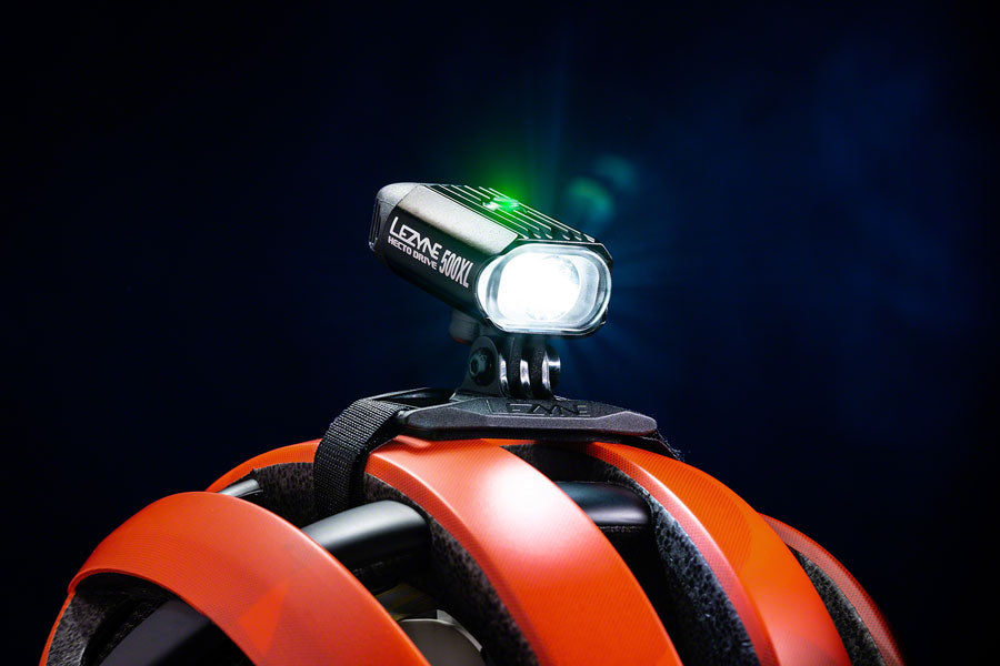 Lezyne Hecto Drive 500XL Rechargable Headlight - 500 Lumens Black-Goodwynn&#39;sGoodwynn&#39;s