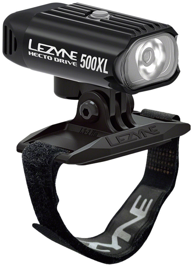 Lezyne Hecto Drive 500XL Rechargable Headlight - 500 Lumens Black-Goodwynn&#39;sGoodwynn&#39;s