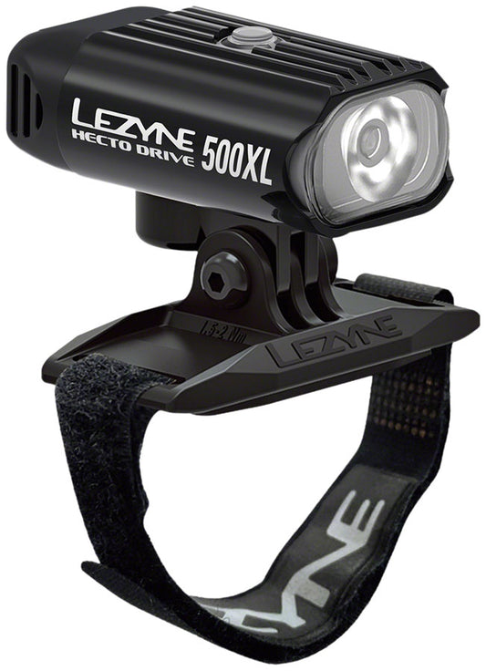 Lezyne Hecto Drive 500XL Rechargable Headlight - 500 Lumens Black-Goodwynn's