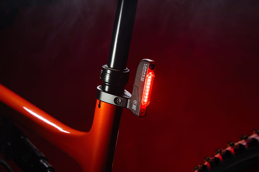 Lezyne Stick Drive SC Rechargable Taillight - Seatpost Mount Black