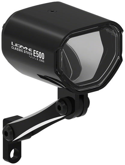 Lezyne Classic E500 Ebike Headlight - Handlebar/Fork Mount STVZO 500 Lumen BLK