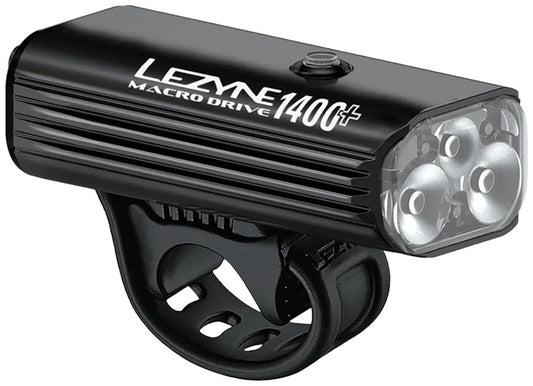 Lezyne Macro Drive 1400+ Headlight - Black-Goodwynn's