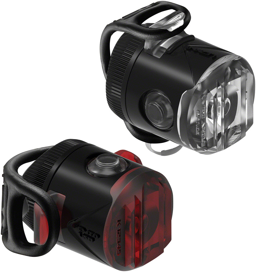 Lezyne Femto USB Drive Headlight / Taillight Set Black-Goodwynn&#39;sGoodwynn&#39;s