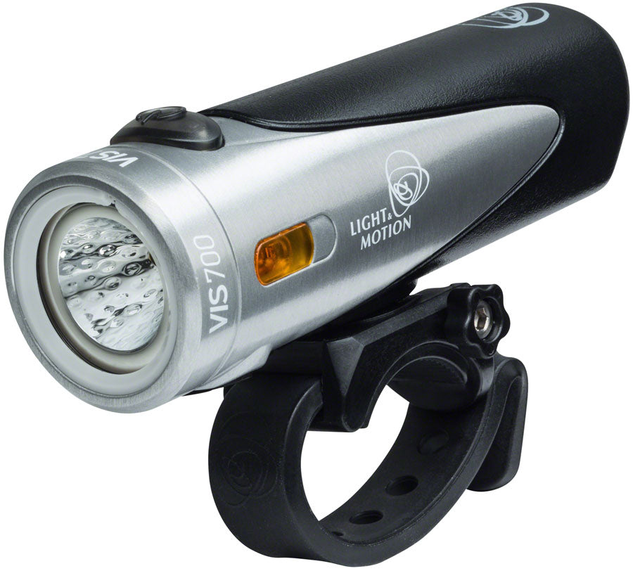 Light and Motion VIS 700 Rechargeable Headlight: Tundra Steel/Black-Goodwynn&#39;sGoodwynn&#39;s