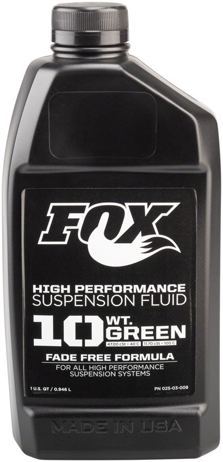 FOX 10 Weight Green Damper Fluid 32 oz-Goodwynn&#39;sGoodwynn&#39;s