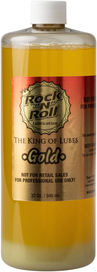 Rock N Roll Gold Bike Chain Lube - 32oz Drip-Goodwynn&#39;sGoodwynn&#39;s