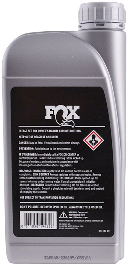 FOX 4wt Suspension Oil - 1 liter-Goodwynn&#39;sGoodwynn&#39;s