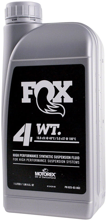 FOX 4wt Suspension Oil - 1 liter-Goodwynn&#39;sGoodwynn&#39;s