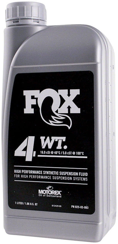 FOX 4wt Suspension Oil - 1 liter