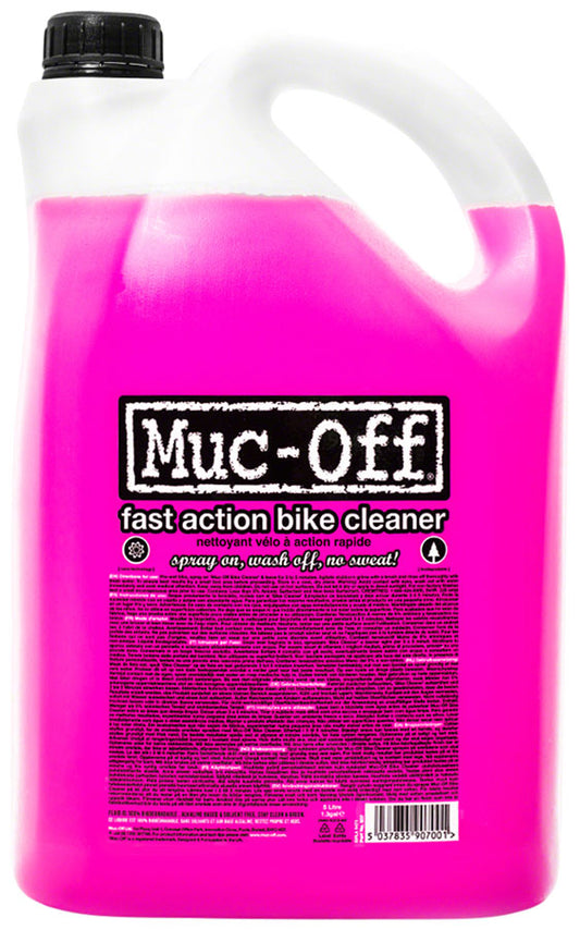 Muc-Off Nano Tech Bike Cleaner: 5L Pourable Bottle-Goodwynn's