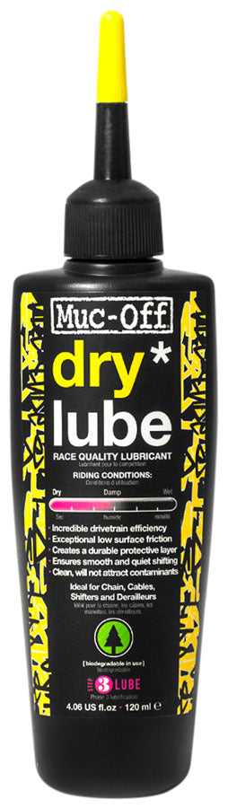 Muc-Off Bio Dry Bike Chain Lube - 120ml Drip-Goodwynn's