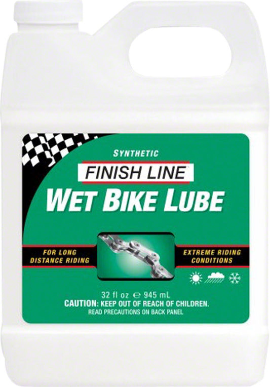 Finish Line WET Bike Chain Lube - 32oz Bulk-Goodwynn's