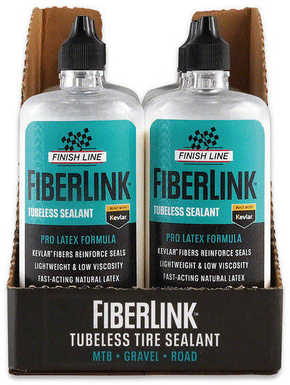 Finish Line FiberLink Tubeless Tire Sealant - 8oz Drip