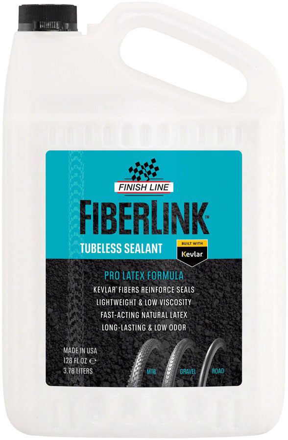 Finish Line FiberLink Tubeless Tire Sealant - 1 Gallon-Goodwynn&#39;sGoodwynn&#39;s