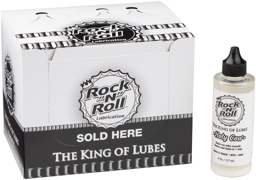 Rock-N-Roll Holy Cow Bike Chain Lube - 4oz Drip POP Box of 12-Goodwynn&#39;sGoodwynn&#39;s