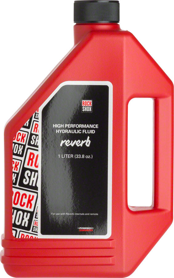 RockShox Reverb Hydraulic Fluid 1 Liter Bottle Reverb/Sprint Remote-Goodwynn&#39;sGoodwynn&#39;s