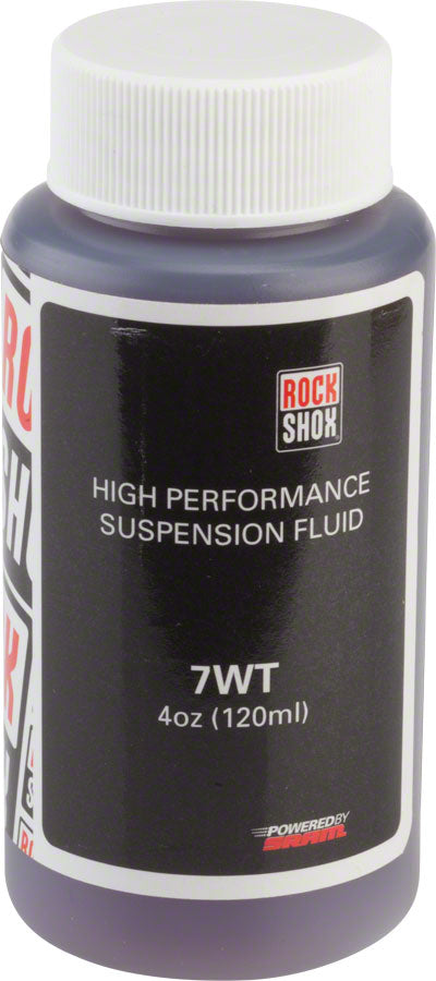 RockShox Suspension Oil 7wt 120ml Bottle Rear Shock Damper-Goodwynn's