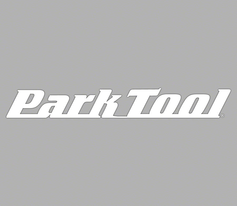 Park Tool DL-36W Horizontal Logo Decal White-Goodwynn&#39;sGoodwynn&#39;s