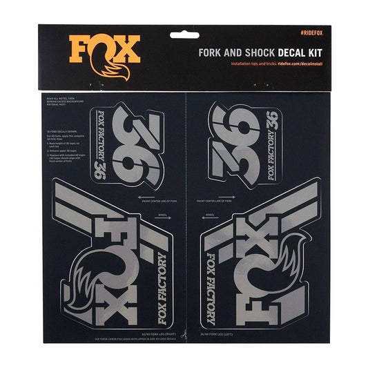 Fox Shox Heritage Decal Kit Stealth-Goodwynn's