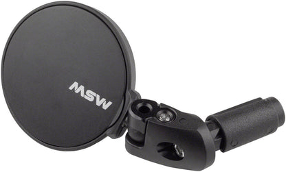 MSW Handlebar Mirror - Drop Bar HD Glass Lens