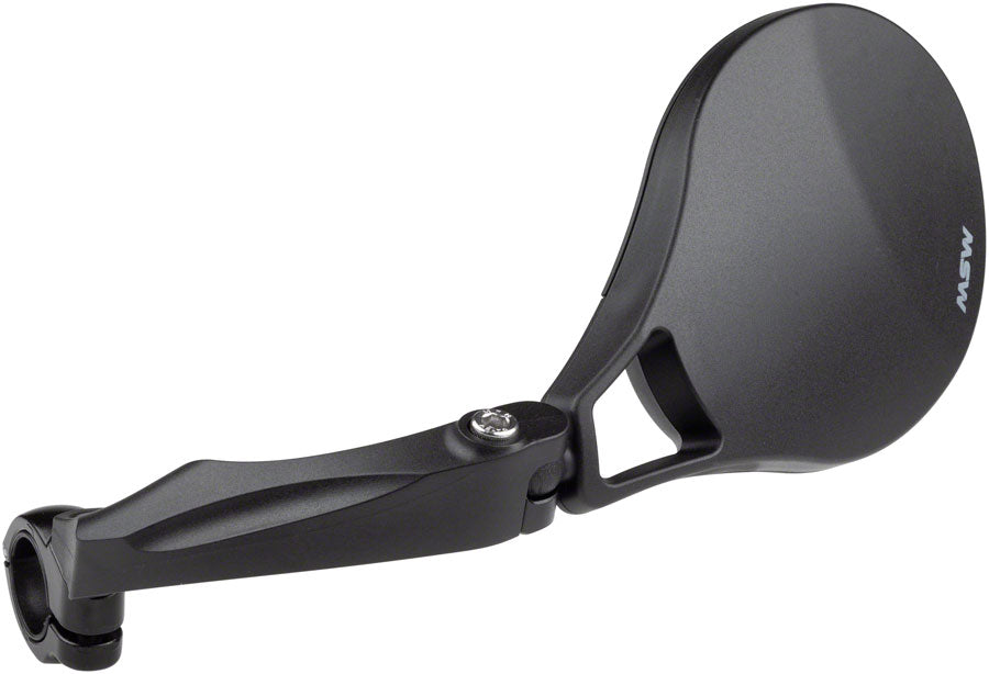 MSW Handlebar Mirror - Flat Bar Left Side HD Glass Lens-Goodwynn&#39;sGoodwynn&#39;s