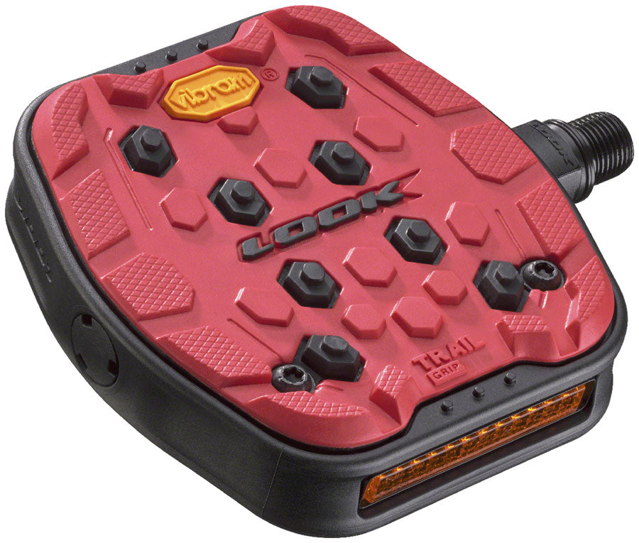 LOOK Geo Trail Grip Pedals - Platform 9/16" Red-Goodwynn&#39;sGoodwynn&#39;s