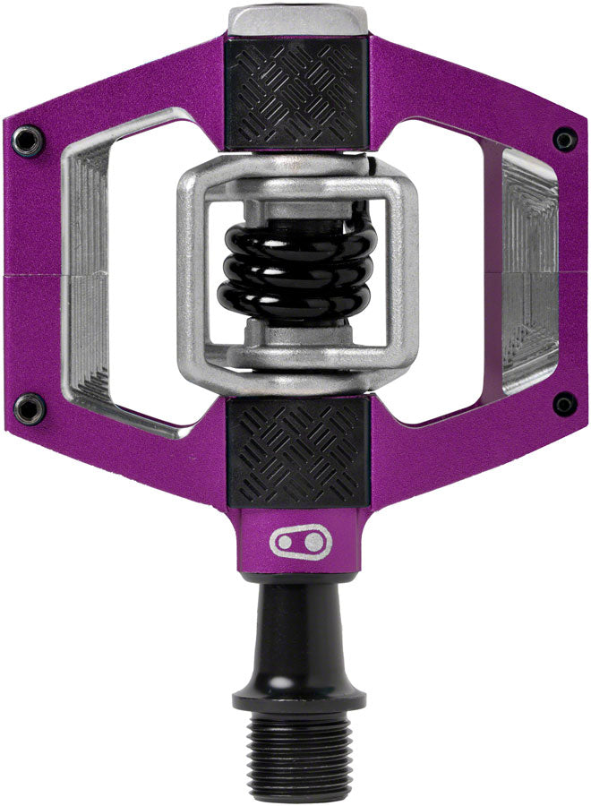 Crankbrothers Mallet Trail Pedals - Dual Sided Clipless Platform Aluminum 9/16" Purple-Goodwynn&#39;sGoodwynn&#39;s