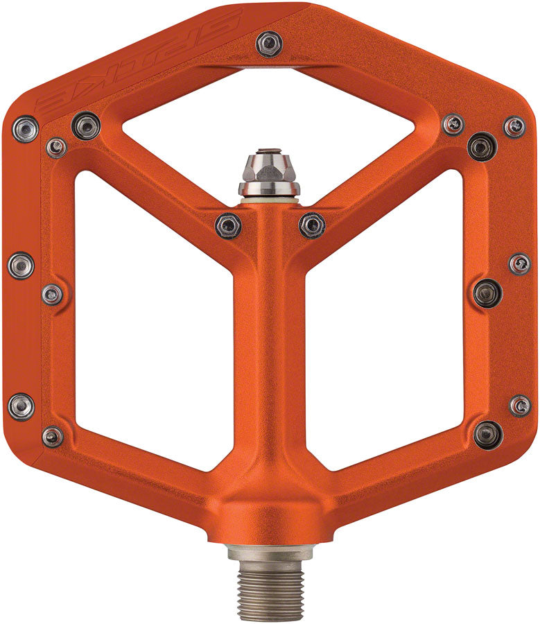 Spank Spike Pedals - Platform Aluminum 9/16" Orange-Goodwynn&#39;sGoodwynn&#39;s