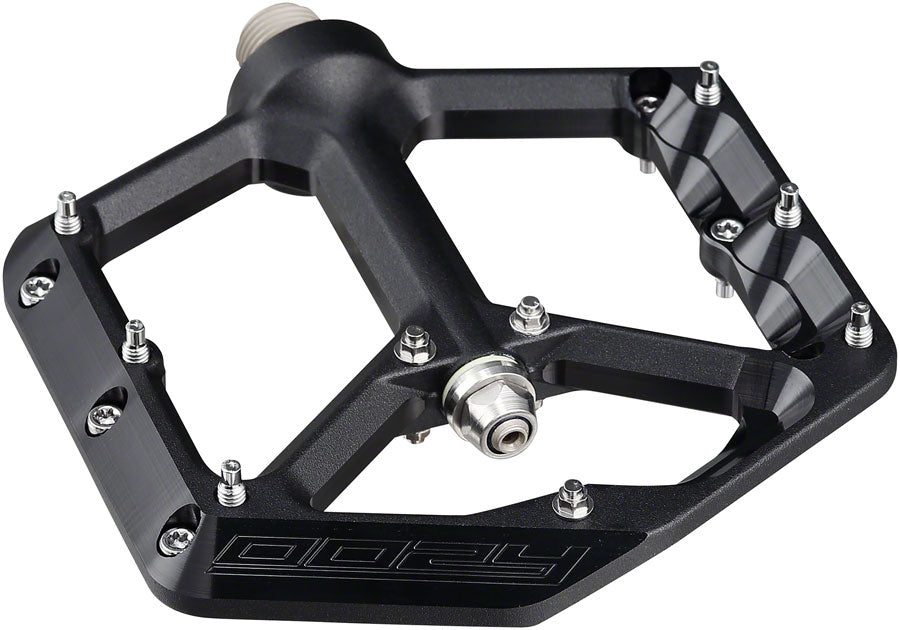 Spank Oozy Pedals - Platform Aluminum 9/16" Black-Goodwynn&#39;sGoodwynn&#39;s