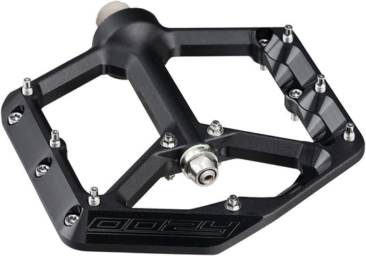 Spank Oozy Pedals - Platform Aluminum 9/16" Black-Goodwynn's