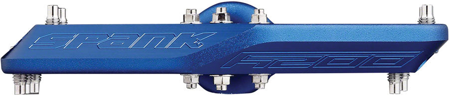 Spank Oozy Pedals - Platform Aluminum 9/16" Blue-Goodwynn&#39;sGoodwynn&#39;s