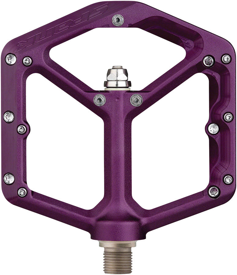 Spank Oozy Pedals - Platform Aluminum 9/16" Purple-Goodwynn&#39;sGoodwynn&#39;s