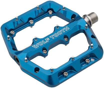 Wolf Tooth Components Waveform Platform Pedal Small - Blue