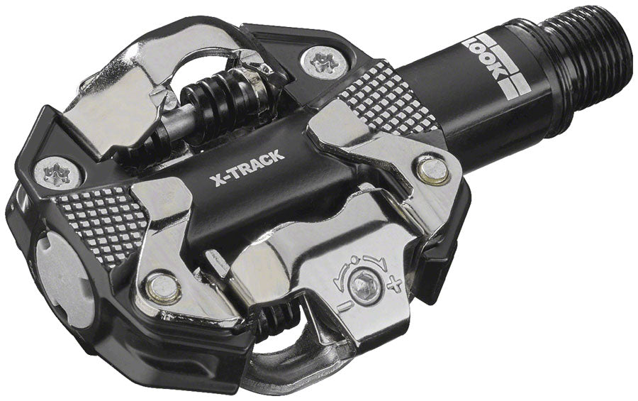 LOOK X-TRACK Pedals - Dual Sided Clipless Chromoly 9/16" Gray-Goodwynn&#39;sGoodwynn&#39;s